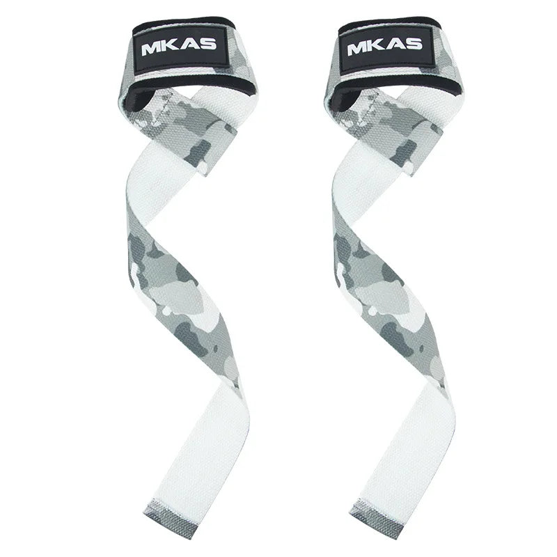 1Pair Non-Slip Strap Gym Dumbbell Workout Weights Lifting Straps Crossfit Fitness Equipment Wrist Wrap Lift Exercise Training