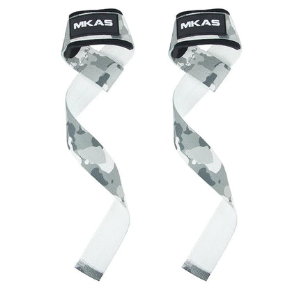 1Pair Non-Slip Strap Gym Dumbbell Workout Weights Lifting Straps Crossfit Fitness Equipment Wrist Wrap Lift Exercise Training