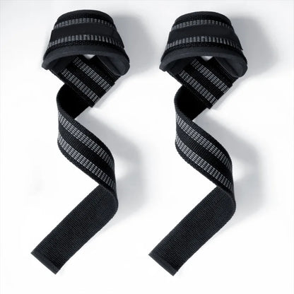 1Pair Non-Slip Strap Gym Dumbbell Workout Weights Lifting Straps Crossfit Fitness Equipment Wrist Wrap Lift Exercise Training
