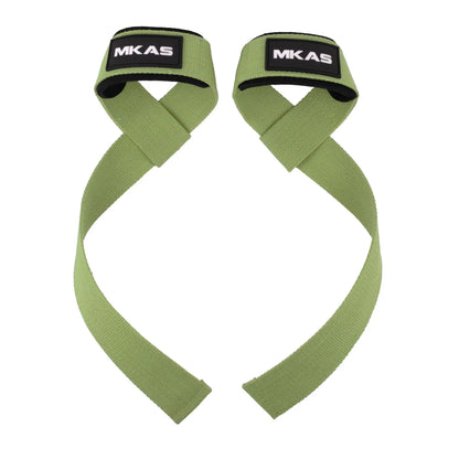 1Pair Non-Slip Strap Gym Dumbbell Workout Weights Lifting Straps Crossfit Fitness Equipment Wrist Wrap Lift Exercise Training
